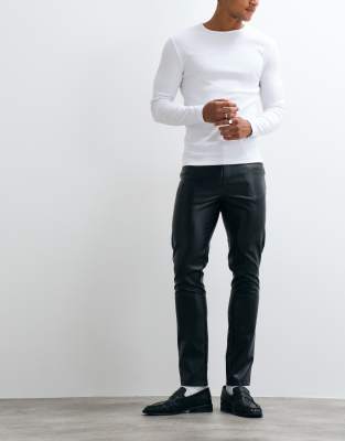 Asos Design Skinny Pants In Gray