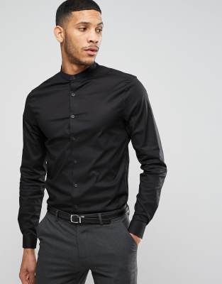 black skinny shirt