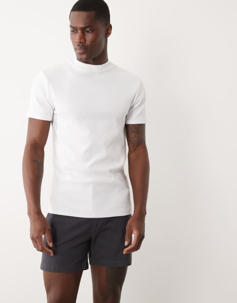 ASOS DESIGN skinny short length chino shorts in charcoal - view 1