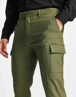 mens smart cargo pants