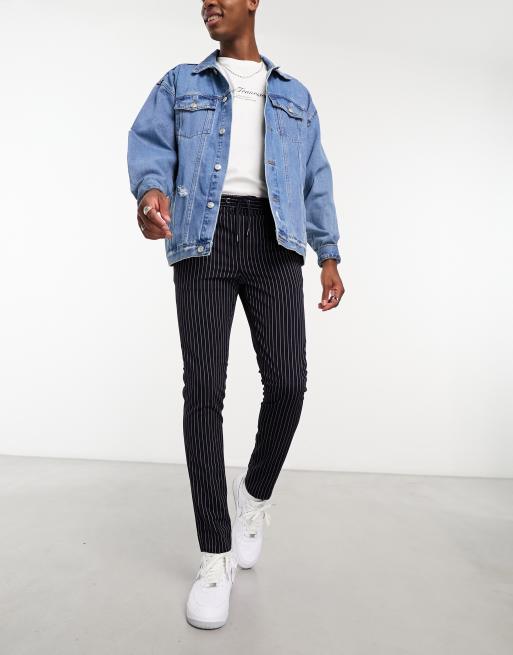 Asos best sale navy joggers