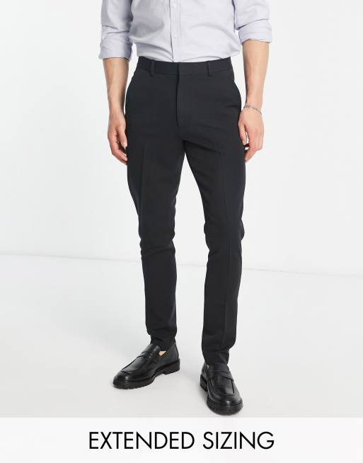 ASOS DESIGN skinny smart pants in gray