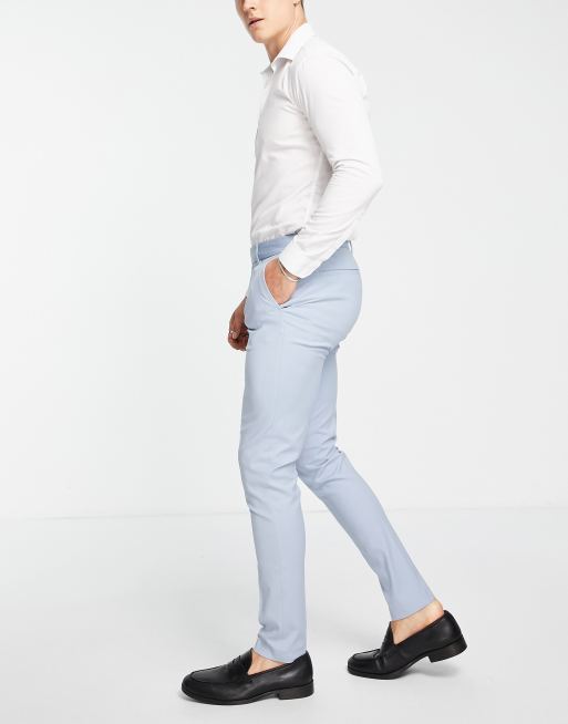 ASOS DESIGN skinny smart pants in mint green