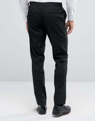 asos black skinny trousers