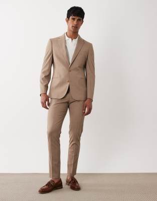 Skinny Brown Suit 3