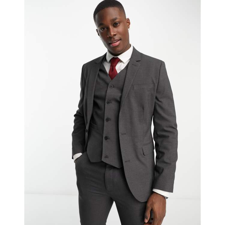 Grey on sale suit asos