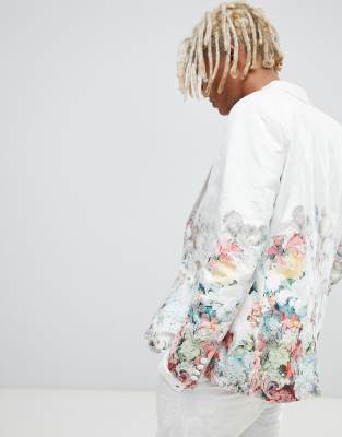 asos floral suit jacket