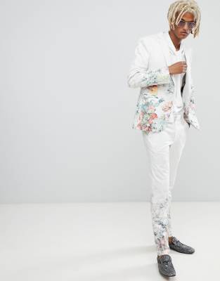 asos white suit