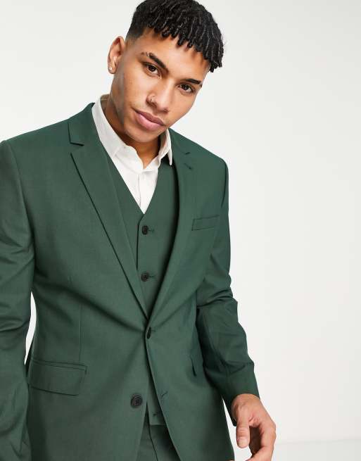 Green on sale suit asos