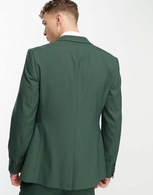 Green hot sale suit asos