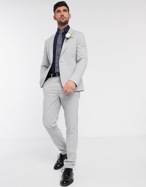 Asos on sale grey suit