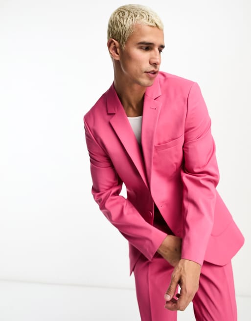 Hot pink outlet dress jacket