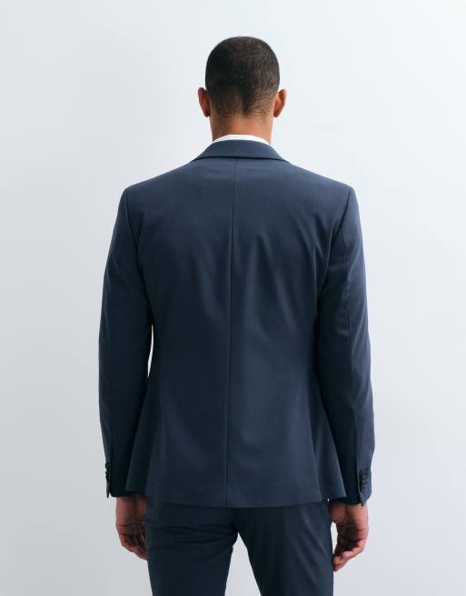 ASOS DESIGN skinny suit jacket in navy, 5 of 5