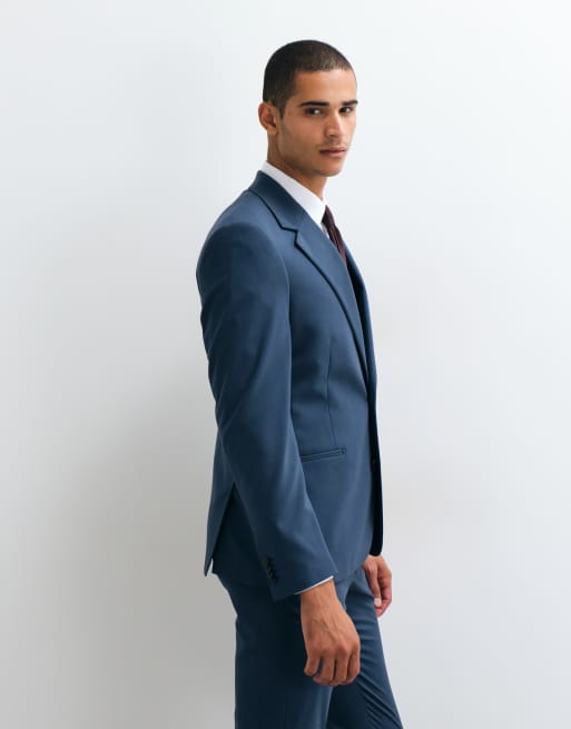 ASOS DESIGN skinny suit jacket in navy, 5 of 5