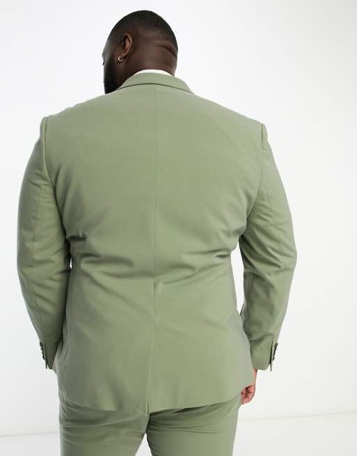 Asos green suit on sale jacket