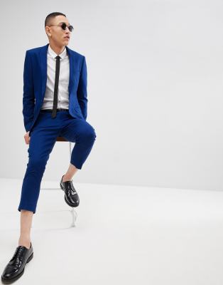 asos royal blue dress