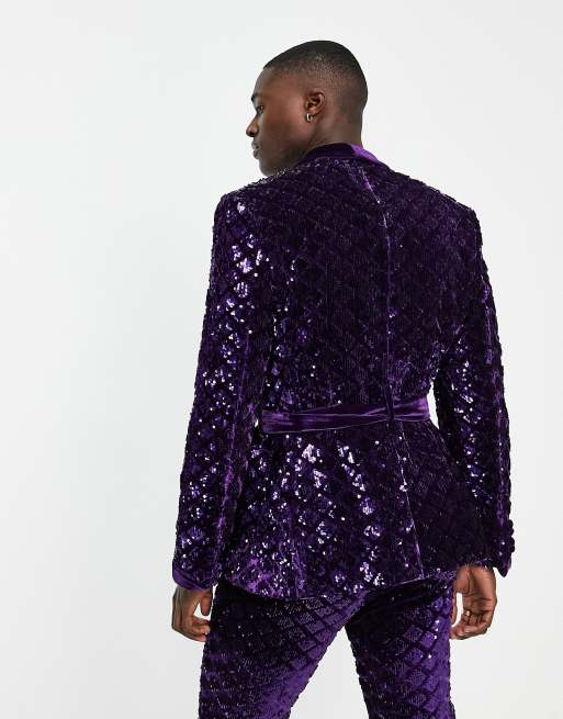 Asos hot sale glitter jacket