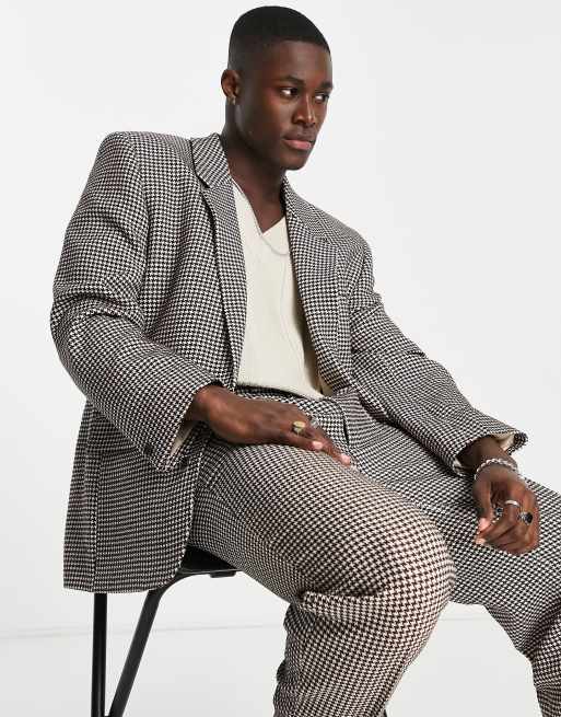 Asos shop houndstooth blazer