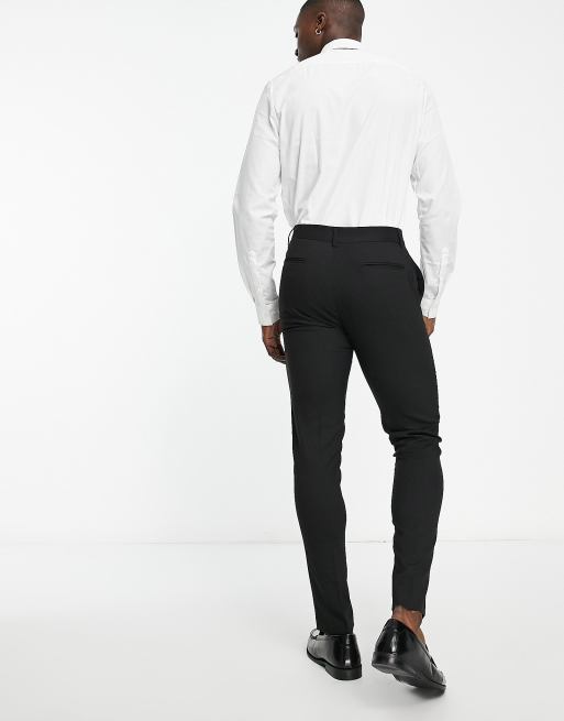 ASOS DESIGN skinny suit pants in black, 2 of 5