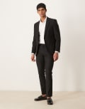 [ASOS DESIGN] ASOS DESIGN skinny suit pants in black W30 L30 BLACK