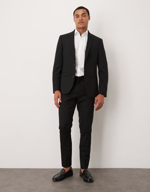 ASOS DESIGN skinny suit pants in black, 2 of 5