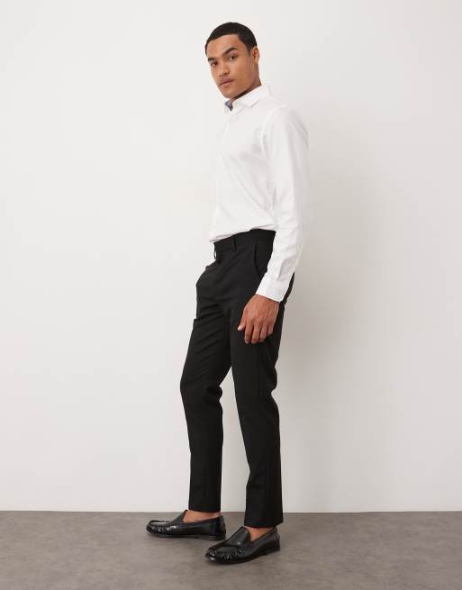ASOS DESIGN skinny suit pants in black, 3 of 5