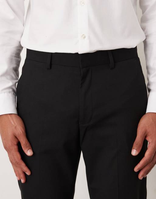 ASOS DESIGN skinny suit pants in black, 5 of 5