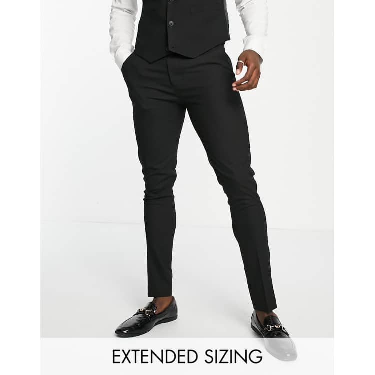 Skinny Fit Suit Pants