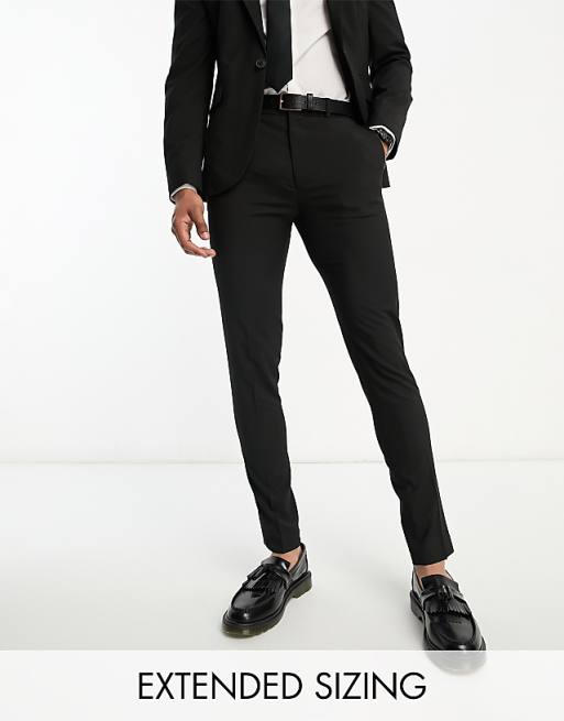 black skinny dress pants SLIM-Fit for Tall Women in 16 / Extra Tall / Black The woven stretch fabric has been carefully sourced to provide the perfect blend of comfort and sophistication and is machine washable for ease of care Egara Skinny Fit Suit Pants,