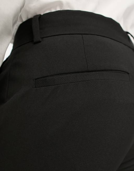 ASOS DESIGN skinny suit pants in black