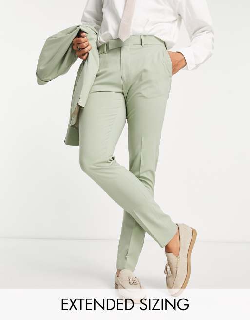 Women Pant Suit, Sage Green, Formal Pant Suit