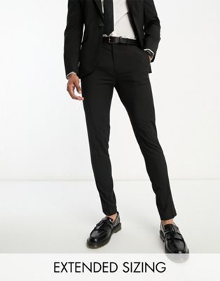 ASOS DESIGN skinny suit trousers in black - ASOS Price Checker