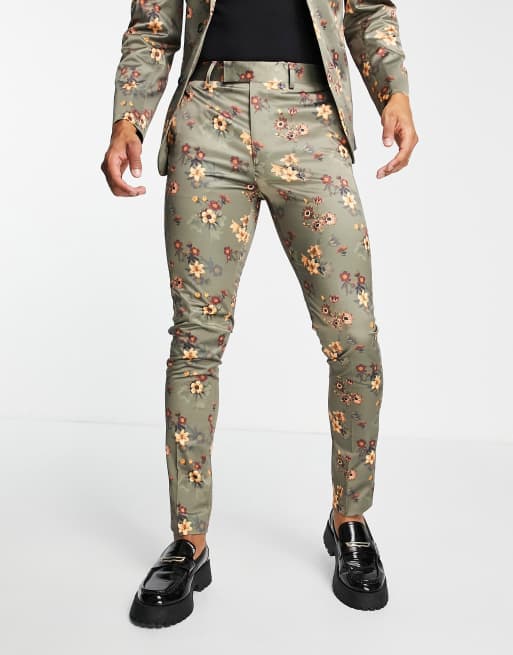 Asos mens sale floral pants