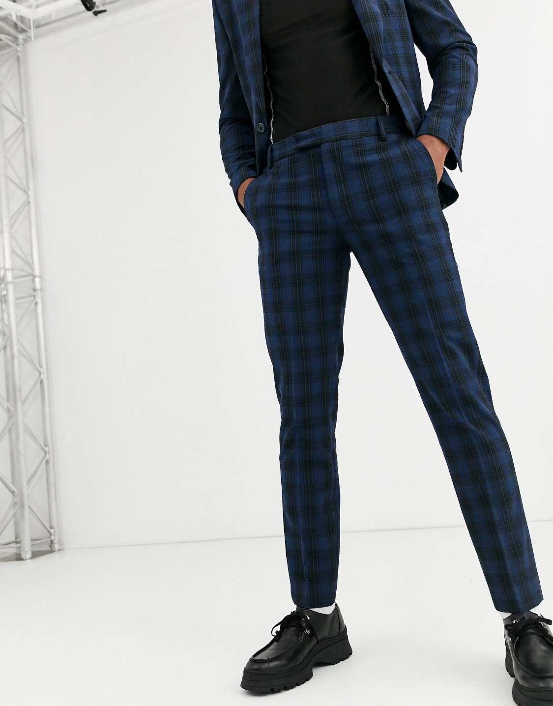темно синие брюки в клетку. синие брюки в клетку. синие брюки в клетку мужские. синие брюки в клетку мужские. брюки harry brown.