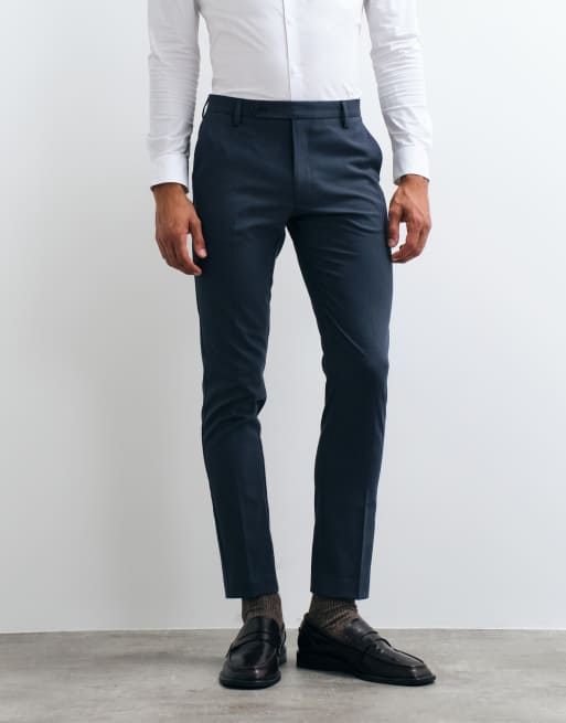 ASOS DESIGN skinny suit trousers in navy, 2 of 5