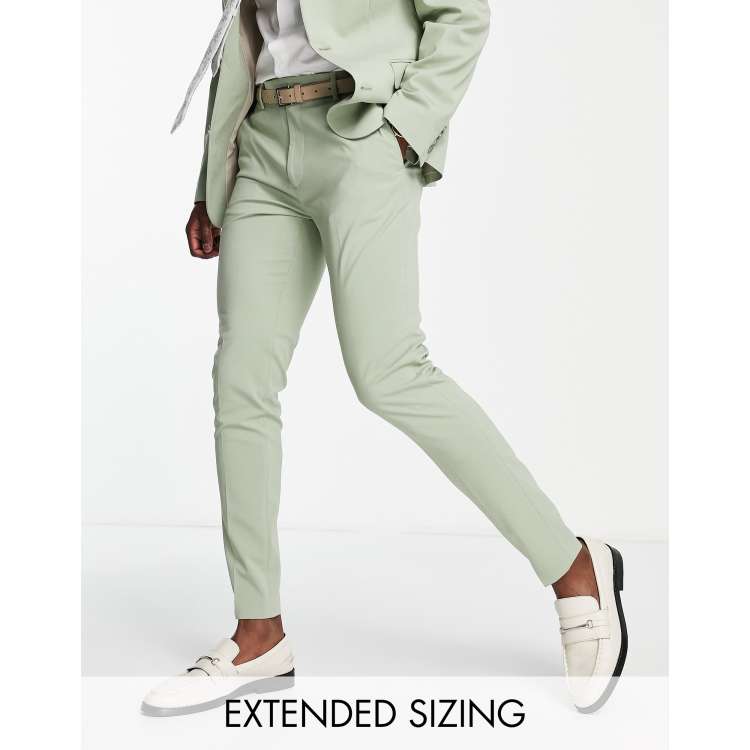 Light green best sale pants mens