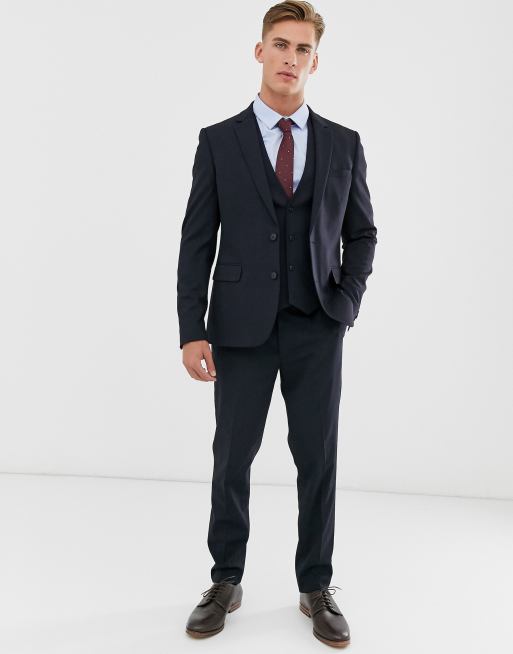 asos mens suits navy