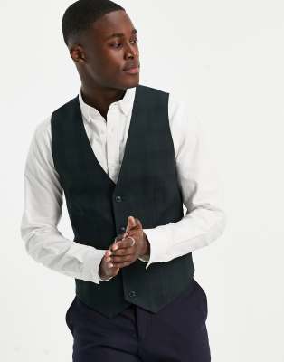 skinny fit waistcoat