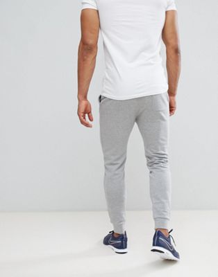 ASOS DESIGN super skinny sweatpants in gray marl