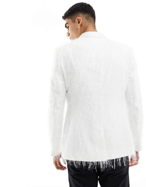 Asos white blazer sales