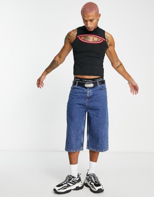 ASOS DESIGN - Skinny-top med rullekrave og udskæring i sort, 4 af 4