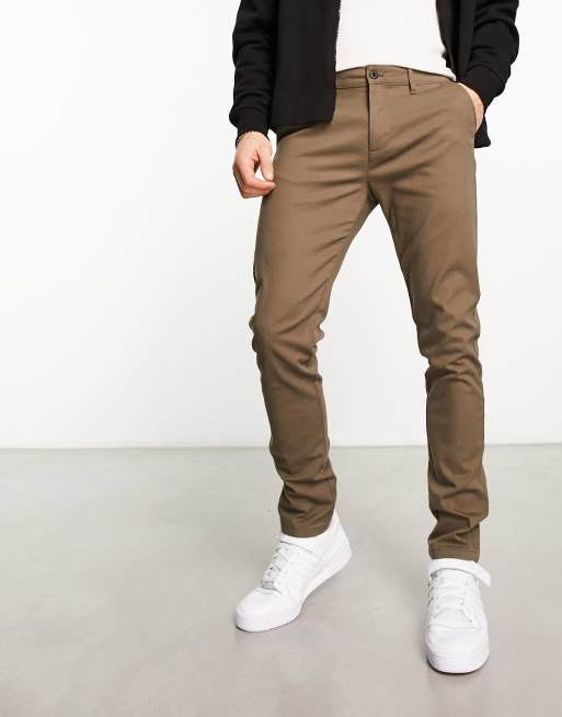 Khaki school best sale pants skinny