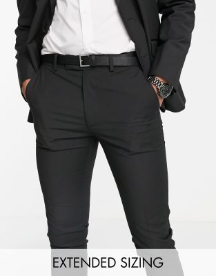 black suit and pant