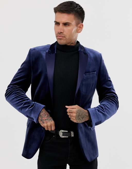 Velvet sales prom jacket