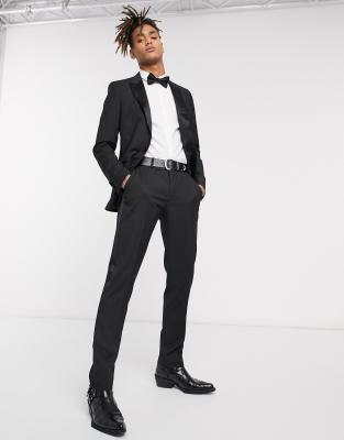 slim tuxedo pants