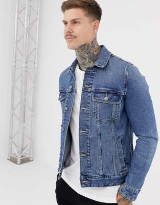 asos skinny denim jacket