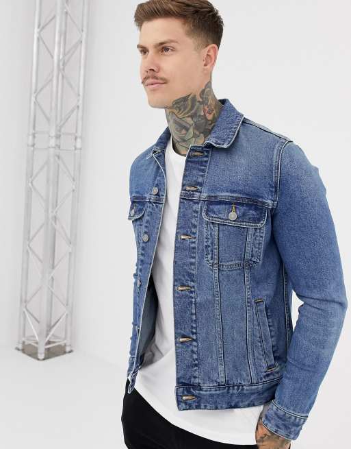 jeans west denim jacket