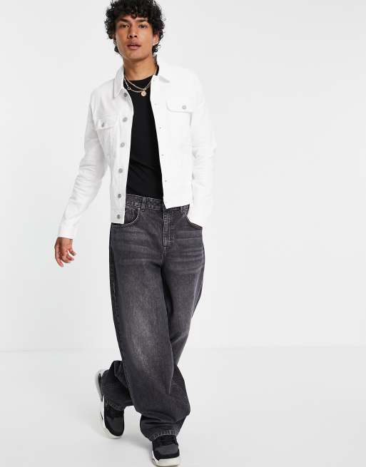 Asos skinny denim outlet jacket