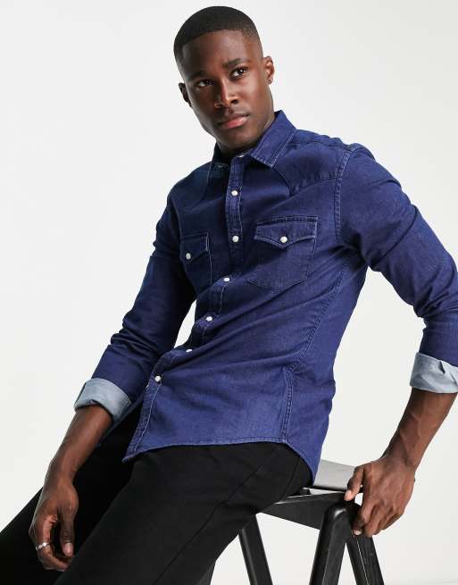 Asos chambray sale shirt