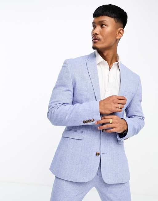 Light blue outlet suit asos